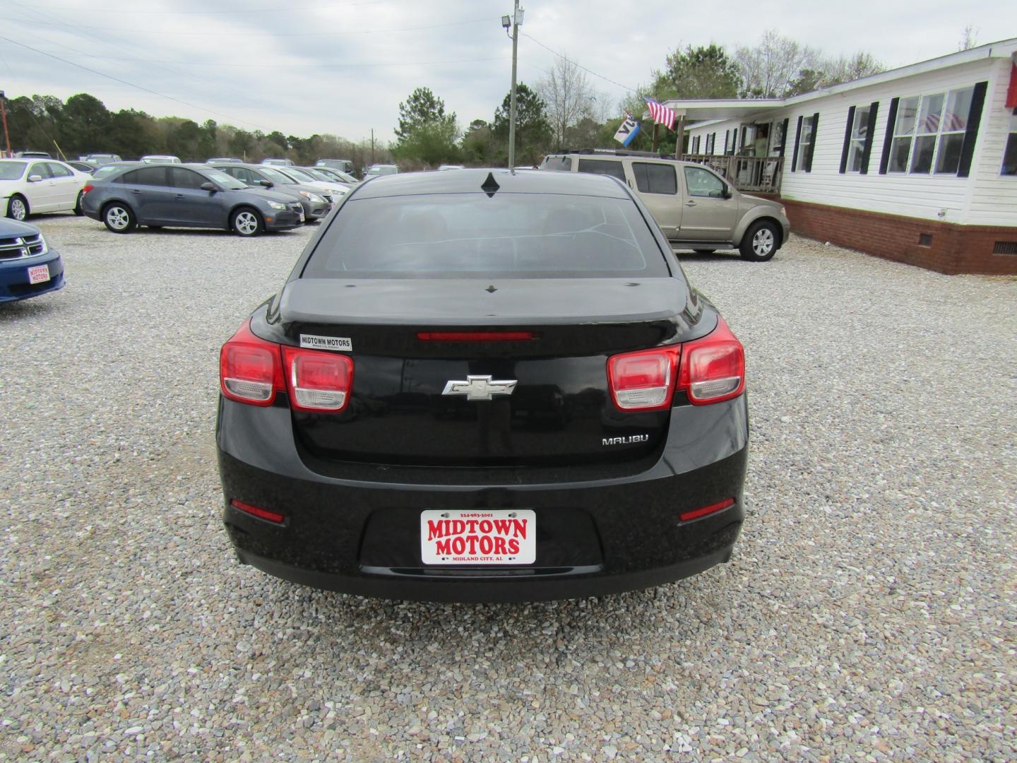 2013 Black /Gray Chevrolet Malibu LS (1G11B5SA1DF) with an 2.5L L4 DOHC 16V engine, Automatic transmission, located at 15016 S Hwy 231, Midland City, AL, 36350, (334) 983-3001, 31.306210, -85.495277 - Photo#6